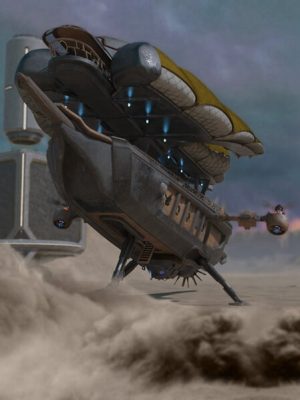 The Storm Riders Airship-风暴骑士飞艇