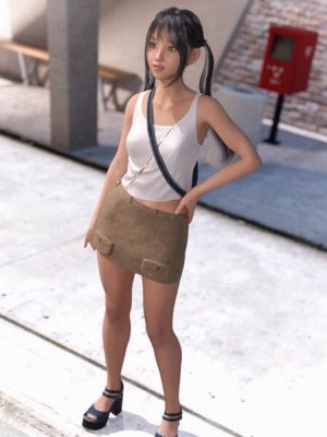 dForce Summer After Work Outfit for Genesis 8 and 8.1 Females-创世纪88和81女性