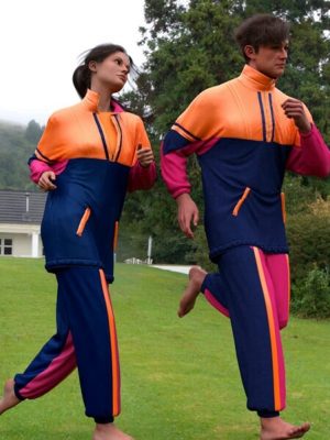dForce Tracksuit Outfit for Genesis 9, 8, and 8.1-为创世纪9、8和81设计的运动服套装