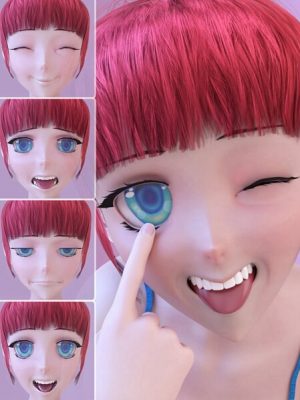 Anime Expressions for Sakura 8-《樱花8》的动漫表达式