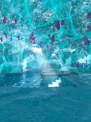 Crystal Glacier Cave Pool-水晶冰川洞穴池