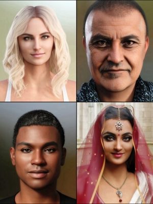 Face Transfer Shapes 2 for Genesis 9-为创世纪9的人脸转移形状2
