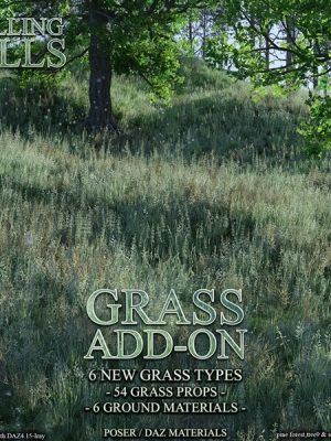 Flinks Rolling Hills – Grass Add-On-闪烁的，翻滚的小山，草的附加组件