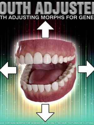 Genesis 9 Mouth Adjusting Morphs-创世纪9个口腔调整变形