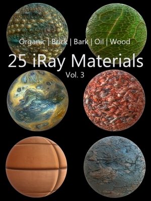 Iray Materials Collection Vol 3-材料收集，第3卷
