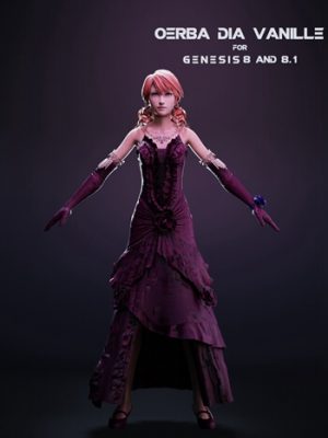 Oerba Dia Vanille For Genesis 8 And 8.1 Female-《创世纪8和81女性