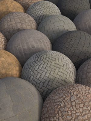 PBR Scanned Pavement Shaders Vol 1-扫描路面着色器第1卷