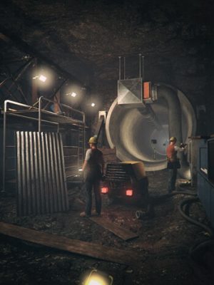 Underground Tunnel Entrance-地下隧道入口