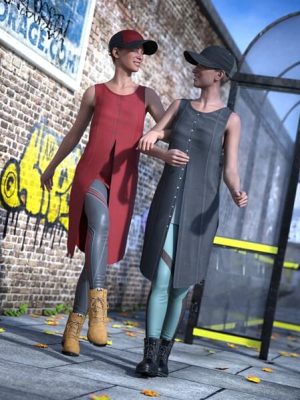 dForce Elevated Outfit Texture Add-On-提升的服装纹理附加组件