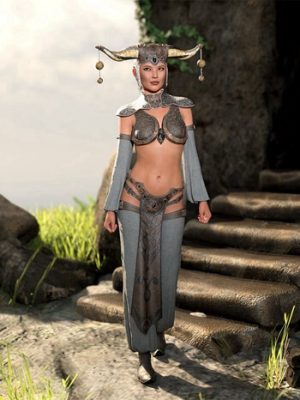 dForce Grand Sorceress Outfit for Genesis 8 and 8.1 Females-为创世纪8和81女性