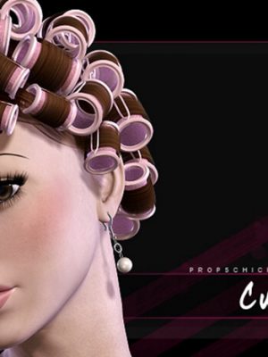 Curler Hair for V4A4G4-卷发用于444