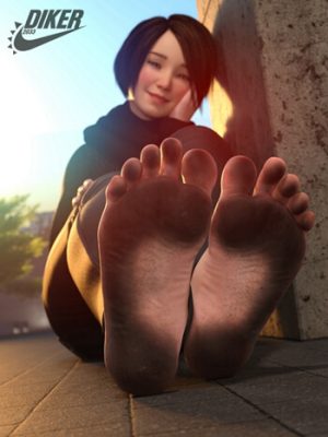 Dirty Feet Kit for Genesis 8 (beta)-创世纪8号的脏脚工具包（）