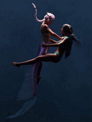 Diversea II Hierarchical poses for Coral 8.1 and Poses for Genesis 8.1 Female-珊瑚81和创世纪81女性的分层姿势