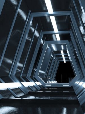 FH Sci-Fi Hover Rail Vignette-科幻悬轨小插图