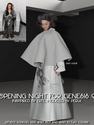 Free Opening Night outfit for Genesis 9 (female)-《创世纪9》的免费开幕之夜套装（女性）