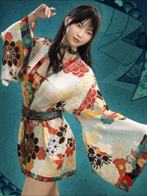 Karafuru for the Japanese Kimono dforce-这是日本和服部队的代表