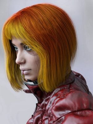 MRL Paintbox for dForce Casual Bob Hair for Genesis 8 and 8.1 Female-油漆盒为休闲鲍勃发型为创世纪8和81女性
