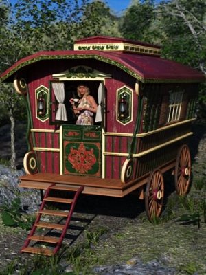 Ornate Wagon-华丽的马车