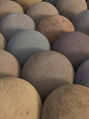 PBR Scanned Concrete Shaders Vol 1-扫描的混凝土着色器第1卷