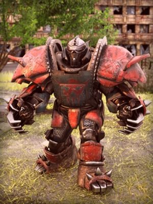 XI War Troll Armor for Genesis 9-《创世纪9》中的战争巨魔盔甲