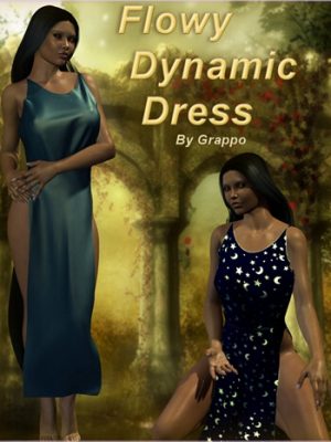 Flowy Dynamic Dress-飘逸的动态连衣裙