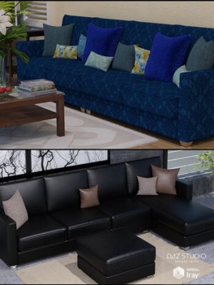 Modular Sofa Props-模块化沙发道具