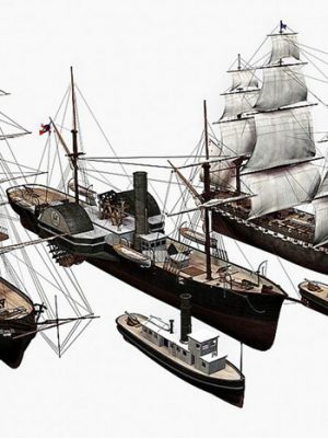 Ships Of The US Civil War-美国内战期间的船只