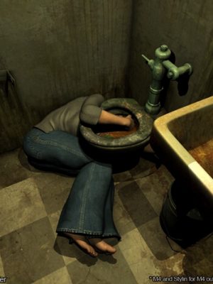 The Nasty Bathroom-肮脏的浴室