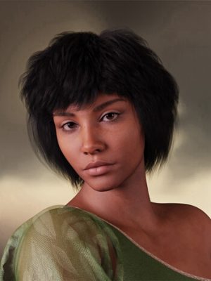 Vega Hair For Genesis 9-创世纪9里的织女星头发