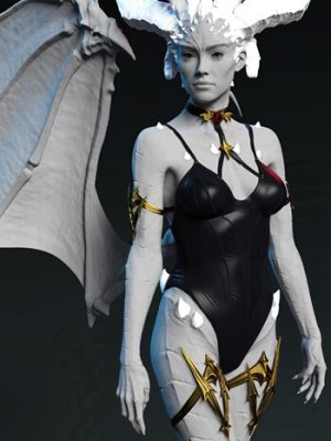 X-Fashion Tara Outfit for Genesis 9-创世纪9的时尚塔拉服装