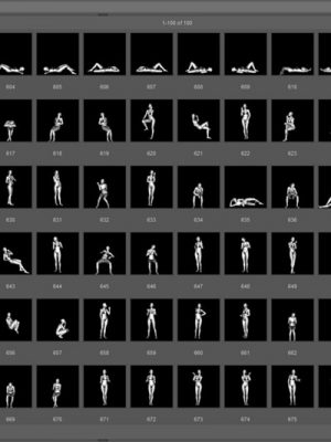 +1000 Varied Poses For G8f-