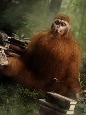 Ape World Orangutan for Genesis 9-猿猴世界猩猩是为创世纪9准备的