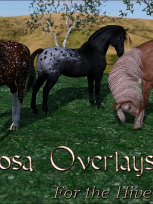 Appaloosa Overlays for the HiveWire Horse-阿帕卢萨覆盖的钢丝马