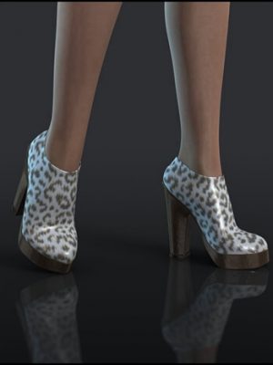 Chunky Boots for Genesis 2 Female(s)-创世纪的大靴子