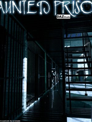 Haunted Prison for Daz Studio-为工作室设计的闹鬼的监狱