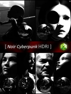Noir Cyberpunk HDRI-黑色赛博朋克