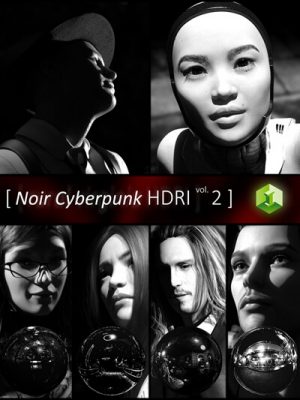 Noir Cyberpunk HDRI Volume 2-黑色赛博朋克卷2