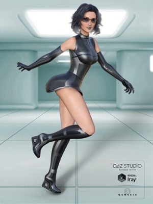 Oculic Outfit for Genesis 3 Female(s)-创世纪3女性