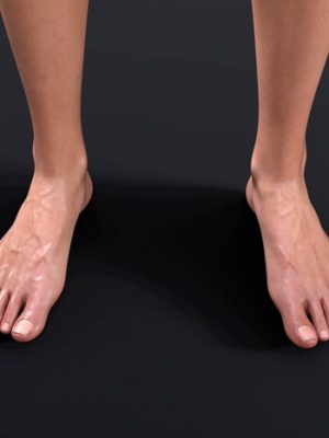 Real Foot for Genesis 9-创世纪的真脚9