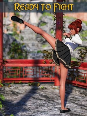 S3D Ready to Fight Poses for Genesis 8 Female(s)-3准备对抗创世纪8女性
