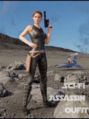 Sci-Fi Assassin Outfit G8F-科幻刺客装备8