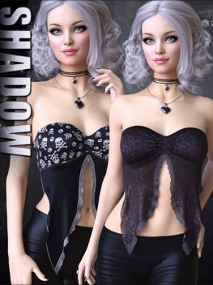 Shadow Textures for dForce Wicked Tube Top-阴影纹理为管顶部的邪恶