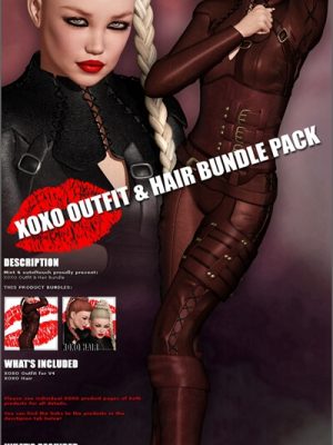 XOXO Outfit & Hair Bundle-服装和发束