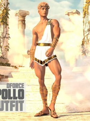 dForce Apollo Outfit for Genesis 8 Male-阿波罗服装为创世纪8男