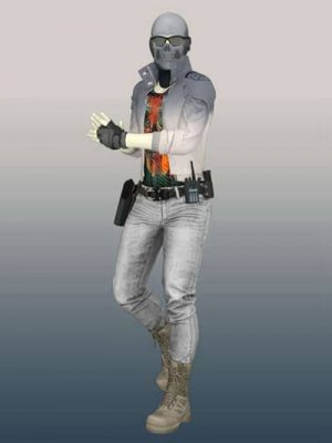 COD – Ghost Senpai Outfit For Genesis 8 Male-创世纪8男装