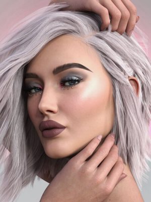 Utopian Makeup LIE and Face Gems for Genesis 8 and 8.1 Females-乌托邦化妆创世纪8和脸宝石和81女性
