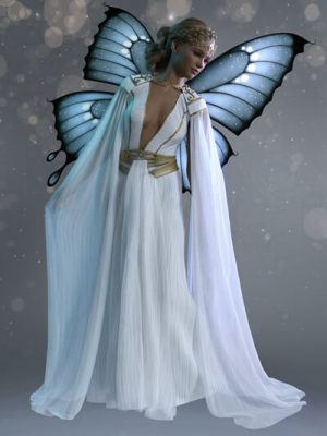 dForce Arwenaleth Fantasy Gown for Genesis 9-创世纪9上的阿文纳莱斯幻想礼服