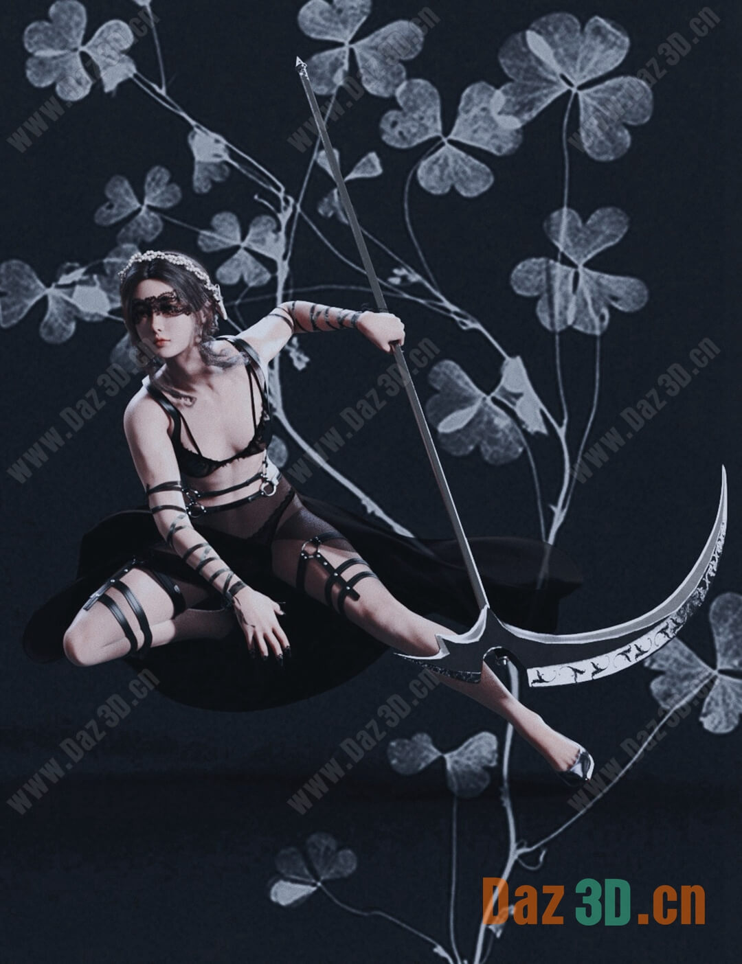 kuj sickle bat poses for genesis 9-Ϊ9